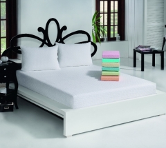 JACQUARD TERRY FITTED SHEET